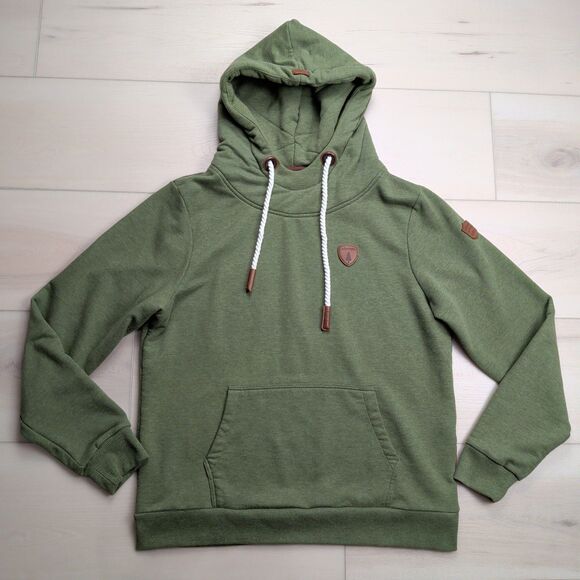 Wanakome Hoodie Mens Large Cascade Green Fleece Casual Outdoor Sweatshirt - Picture 1 of 14
